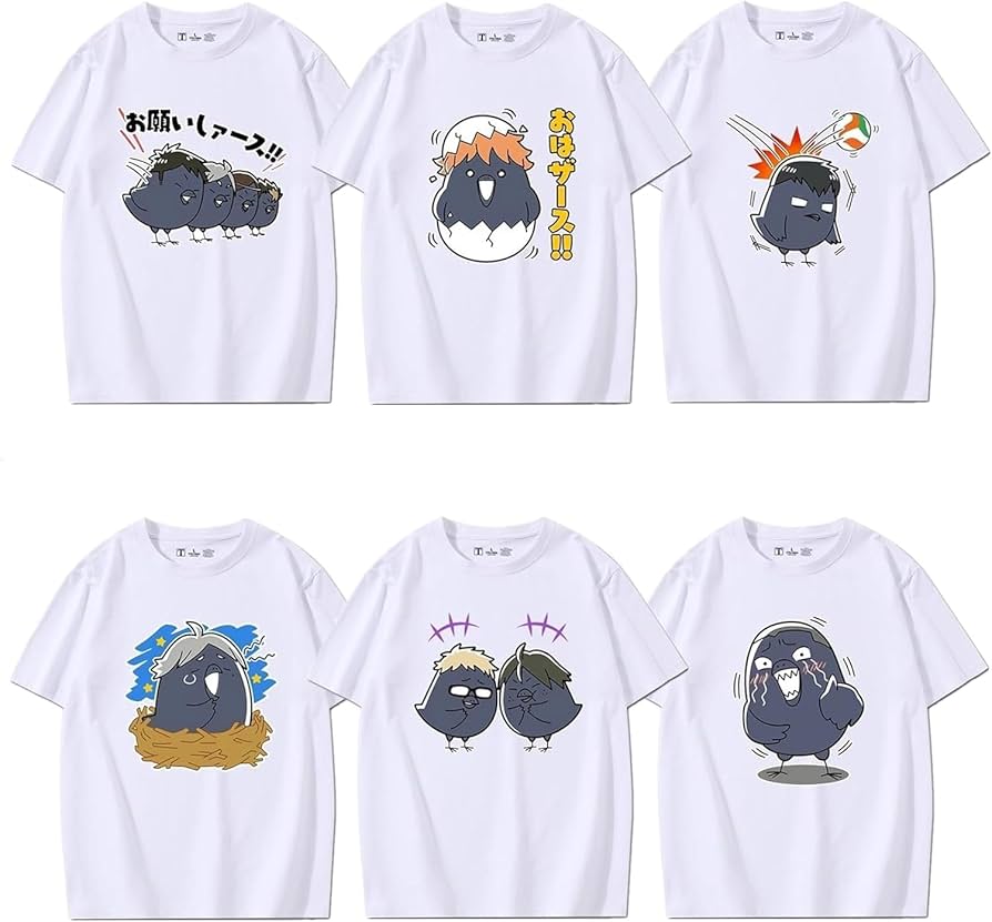 【確認画像】DEATHVALLEY×ポンキッキーズ　アニメシャツ　デスバレー Amazon.co.jp: ハイキュー Tシャツ 烏野高校 バレーボール部 日向翔陽